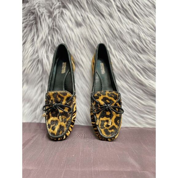 MICHAEL Michael Kors Women's Sutton Moccasin Flat Loafers - Butterscotch 6M - Picture 2 of 8